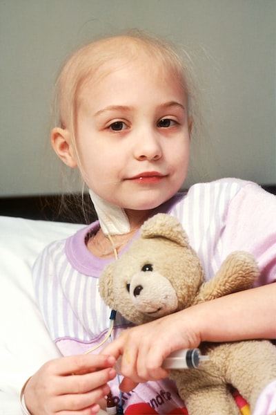 child cancer patient